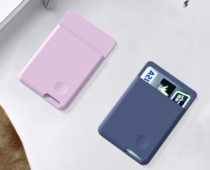 Porta carta posteriore del telefono <span class=keywords><strong>in</strong></span> Silicone colorato con Logo personalizzato per tutti gli smartphone 2024 regalo regalo aziendale promozionale - Product Image 6