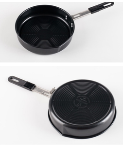 Sartén Portátil para Acampar, Viajar y Cazar, Almacenamiento Conveniente de Utensilios para Freír, Revestimiento Antiadherente, Sartén Plegable - Product Image 3