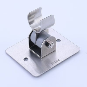 Support mural réglable universel pour pomme de douche en acier inoxydable 304 - Product Image 1