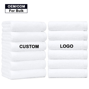 Serviettes de salon et de gym en vrac, tissées, écologiques, <span class=keywords><strong>séchage</strong></span> <span class=keywords><strong>rapide</strong></span>, teintes en masse, en coton, broderie, bain, spa, <span class=keywords><strong>séchage</strong></span> des <span class=keywords><strong>cheveux</strong></span>, 41x71cm, 48x84cm, personnalisées - Product Image 1