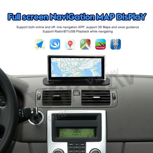 Radio de coche Android para <span class=keywords><strong>Volvo</strong></span> S40 <span class=keywords><strong>C30</strong></span> 2004-2013 con pantalla navegación GPS Auto estéreo Audio Video Multimedia REPRODUCTOR DE DVD 2 Din - Product Image 3