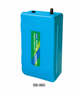 Pompa udara baterai AC/DC akuarium tangki ikan Portable - Product Image 5