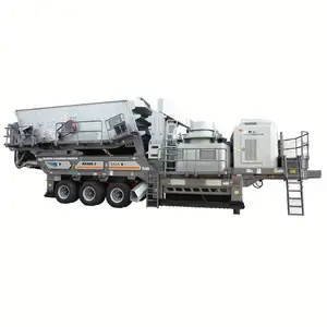 Fully Automated Mobile Crusher Plant Machine High Productivity AC Motor Cone Crusher Best Price
