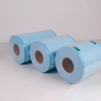 Rouleau de pochettes de stérilisation de 200 m, compatible gamma/EO/vapeur, ruban autoclave de qualité médicale pour usage dentaire et hospitalier
