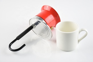 Goutte à goutte Moka Percolateur Bureau Cafetière À <span class=keywords><strong>Gaz</strong></span> avec Tasse - Product Image 6