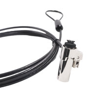 XMM merek 2002B desain baru anti-maling keselamatan Slot Nano Notebook kabel 2M kunci Keyed Laptop untuk HP komputer keamanan