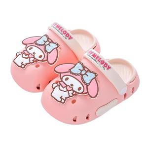 Baru Kuromi Melody anak-anak sepatu gua sandal pantai anti-selip sandal bawah lembut untuk anak-anak luar ruangan musim panas sepatu rendam - Product Image 1