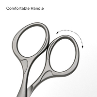 Coupe-ongles professionnels en acier inoxydable, ciseaux à sourcils et outils de manucure de beauté, personnalisation OEM