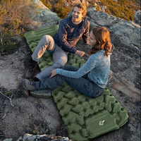 Matelas de camping auto-gonflant ultraléger et compact en TPU, imperméable, pour activités de plein air et randonnée, avec logo personnalisé