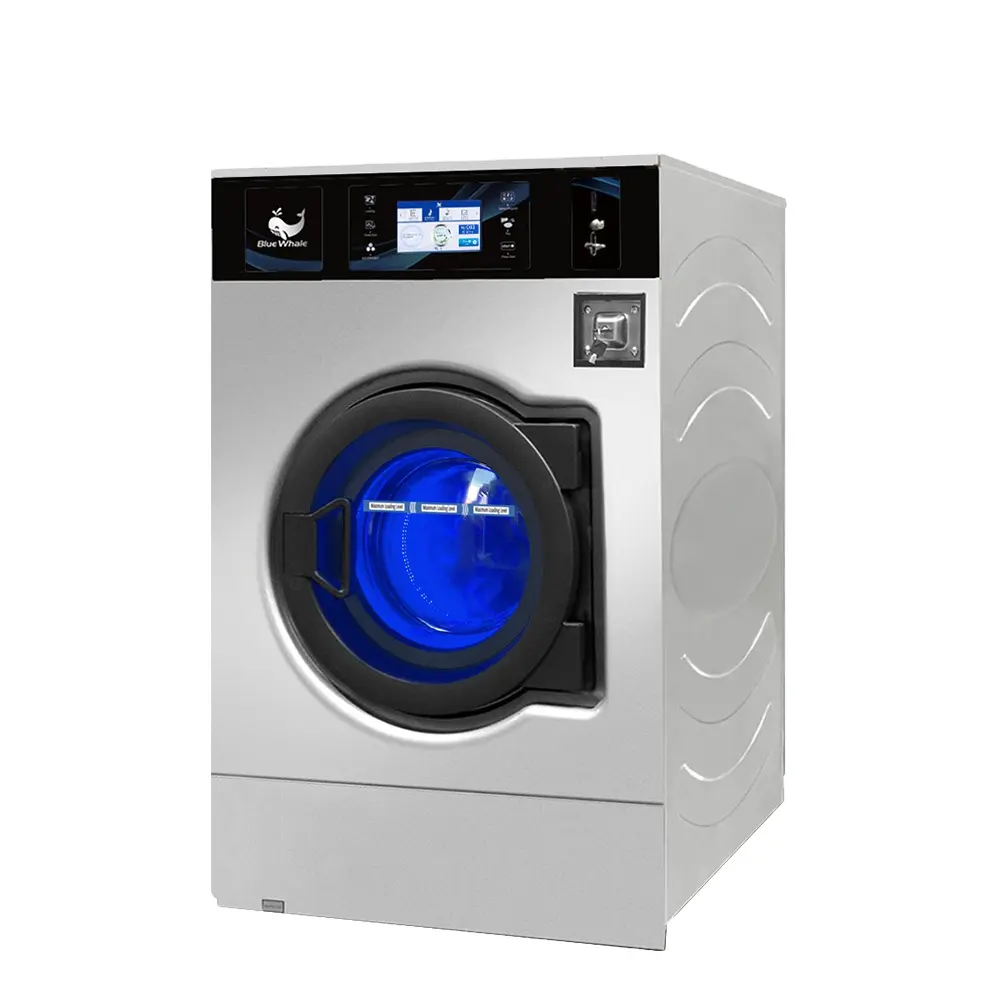चीन व्यावहारिक और कुशल सिक्का संचालित स्टैक वॉशर चिमटा या डबल लॉन्ड्रोमैट के लिए Dryers वाणिज्यिक कपड़े धोने के उपकरण