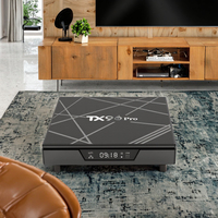 TV Box Android TX90 Pro Terlaris Ultra HD Android 13 Canggih Quad-core 8GB RAM 5G Wireless Voice Remote Set-Top Box