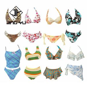 Conjunto de Bikini de Lujo para Mujer 2025, Traje de Baño Triangular de Alta Calidad, Trajes de Baño Estampados de Nailon Reciclado Personalizados - Product Image 3