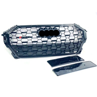 Grille RSQ3 aspect ABS noir brillant pour Audi Q3 2021 2022 2023 2024 2025 Facelift