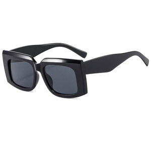 Lunettes de soleil rétro tendance pour hommes et femmes, idéales pour les sorties en ville, protection UV intégrale - Product Image 1