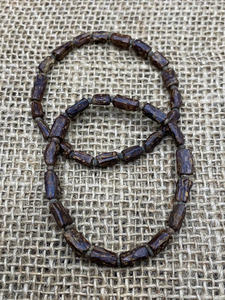 Pulsera de Cuentas de Madera Natural Hecha a Mano, Pulsera Elástica de Madera Unisex, Joyería para Meditación, Yoga y Oración, Venta al Por Mayor - Product Image 3