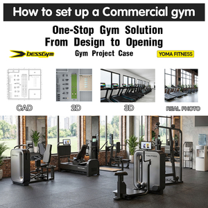 Soluciones Integrales para Gimnasios Inteligentes, Fabricante de Equipos de Fitness Profesionales de Guangdong, Paquete de Máquinas de Entrenamiento de Fuerza Digital con IA, Tamaño L - Product Image 5