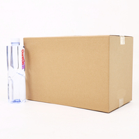 Boîte d'expédition en carton ondulé personnalisée avec logo, en papier kraft vierge, pour ordinateur portable, vente en gros à prix réduit