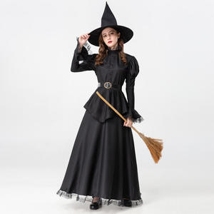 Disfraz de Bruja de Halloween para Mujer Adulta, Conjunto de Disfraz para Cosplay, Juego de Roles de TV y Películas - Product Image 4