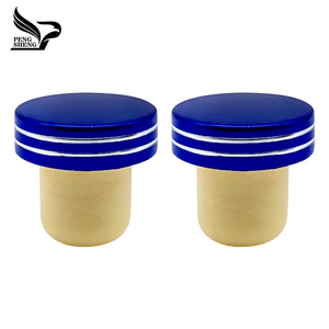 بيع بالجملة غطاء علوي من الألومنيوم الأزرق على شكل حرف t منتجات خشبية اصطناعية - Product Image 3