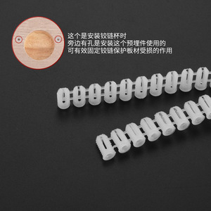 Ying Sheng <b>Screw</b> Embedded Plastic Nuts <b>M4</b> 8mm 10mm 12mm For Cabinet Door Hinges Self Tapping Expansion Plugs - Product Image 5