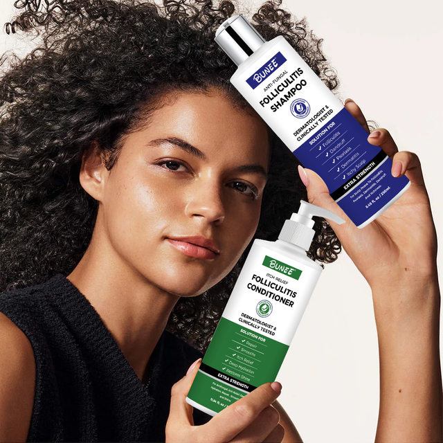 Daily Use Anti-Fungal Scalp Care Shampoo for Itchy Dry Relief and Folliculitis Soothing with Lightweight Nourishing Gel Formula