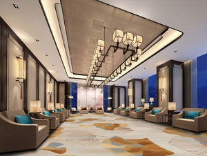 Moquette in Poliestere da Parete a Parete, Silenziosa e Ignifuga, Personalizzabile su <span class=keywords><strong>Disegno</strong></span>, per Hotel e Cooperazione a Lungo Termine - Product Image 1