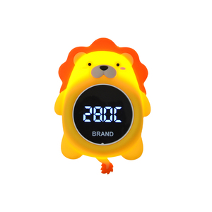 Neugeborene Dusche Essentials Wiederauf ladbare Wasser temperatur überwachung Sicherheit Schwimmendes Spielzeug Baby Bad <span class=keywords><strong>Thermometer</strong></span> mit LED RGB Licht - Product Image 2