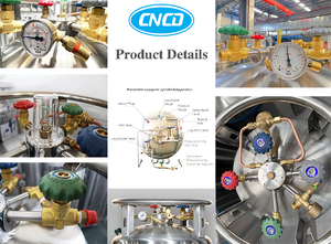 175L 14bar Tragbarer Flüssigsauerstoff Flüssigstickstoff Kryogener <span class=keywords><strong>Dewar</strong></span>-Tank VGL-Zylinder - Product Image 3