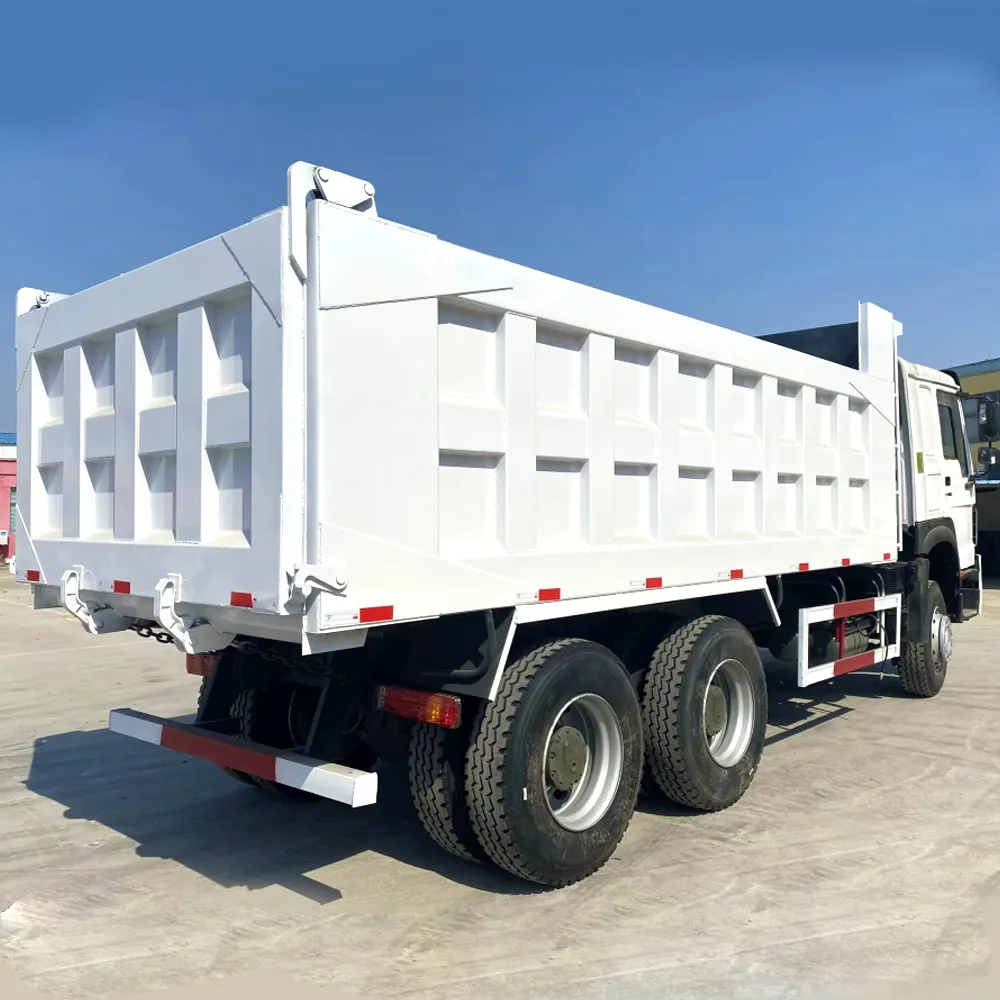 High quality price discount 6x4 howo Euro 2 371 HP used tipper truck dump truck for sale