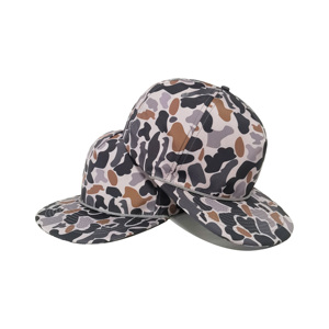 Custom 5 Panel Camo Snapback <strong>Quick</strong> <strong>Dry</strong> <strong>Cap</strong> With Rope Custom Woven Label High Quality Waterproof Hat - Product Image 3