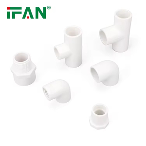 ข้อต่อท่อ UPVC รุ่น IFAN SCH40 ตัวอย่างฟรี ข้อต่อท่อประปา <span class=keywords><strong>PVC</strong></span> แบบเต็มรูปแบบ ขนาด 50-110 มม. - Product Image 4