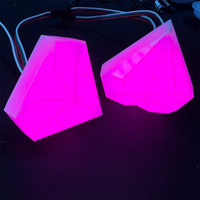 Module LED RGB étanche SMD5050, source de lumière ponctuelle adressable pour éclairage de signalisation publicitaire