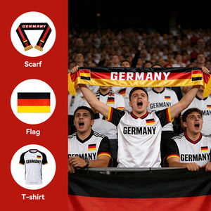 Bufanda de Fanáticos de Fútbol de América del Norte Gahumi 2026, Bufanda de Fanáticos Hecha en Fábrica, Bufanda de Fanáticos Personalizada con Bandera de Todos los Países - Product Image 1