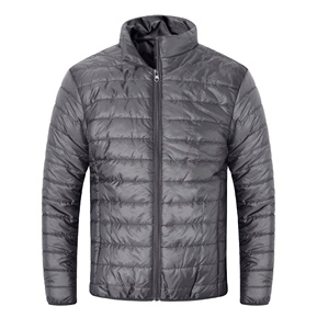 <span class=keywords><strong>Essentials</strong></span> Chaqueta <span class=keywords><strong>de</strong></span> algodón <span class=keywords><strong>de</strong></span> <span class=keywords><strong>plumón</strong></span> resistente al agua <span class=keywords><strong>de</strong></span> manga larga ligera para hombre y mujer - Product Image 1