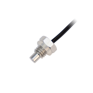 Sensor NTC SUS304 con Tuerca Hexagonal G3/8, 10K 3950K -30~150 ℃   Junta de sellado UL1332 resistente al agua, prueba de tensión, vibración y envejecimiento. - Product Image 1