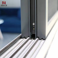 Fenêtre coulissante en aluminium sur mesure avec moustiquaire pour projets de construction de maisons résidentielles extérieures – Vente en gros, directement de l'usine