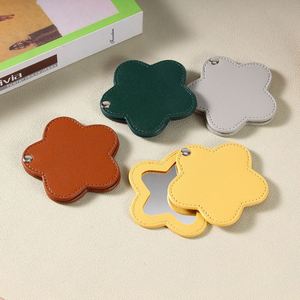 Pu <b>Stars</b> Rotating Small Makeup Compact Portable Folding <b>Mirror</b> Travel Convenient Business Gift for Girls - Product Image 3