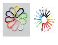 Tirette de fermeture éclair personnalisée en PVC et caoutchouc de silicone YUMING YM-PULLER-03, avec cordon durable et verrouillage automatique, pour sacs colorés – Meilleure vente