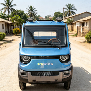 Camioneta Eléctrica de Cabina Individual con 4 Ruedas, Volquete Hidráulico para Entrega de Carga en Granjas Rurales, África y Sudeste Asiático - Product Image 3
