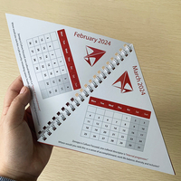 Nouvel article Creative Calendario De Adviento 3d bureau papier Cube polygone calendrier de bureau 2024-2025 calendrier de bureau grand