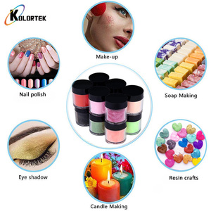 Kolortek Chất lượng cao ánh sáng lung linh mica bột sắc tố cho nhựa, hàng thủ công, xà phòng, mỹ phẩm, và nến - Product Image 6