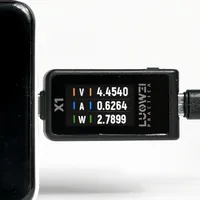 LUOWEI LW-X1 Alat Uji USB-C Multifungsi untuk Perbaikan Ponsel, Voltmeter Digital, Amperemeter, Detektor Pengisian Cepat