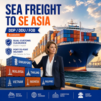 Expédition maritime et aérienne DDP DDU la moins chère, FCL LCL de Chine vers les États-Unis, agent transitaire de conteneurs