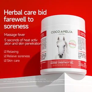 Bestseller Pferdebalsam 250g Rosskastanien-Balsam Entspannend Beruhigend Muskelwärme Extra Starkes Wärmendes Gel Gelenkschmerzen Wärmendes Massagegel - Product Image 1