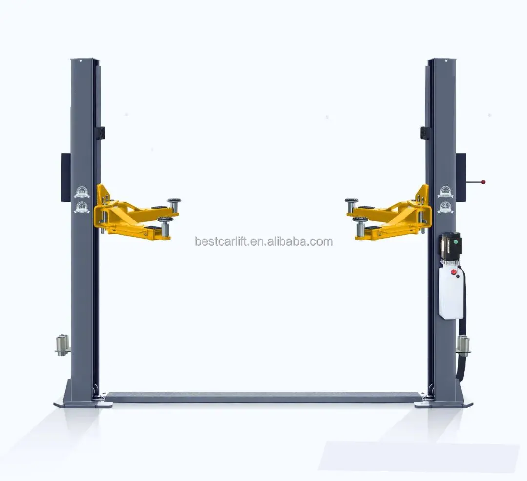 Il popolare sollevatore per auto idraulico a due montanti solleva l'attrezzatura dell'officina per il negozio di riparazione dell'auto in vendita