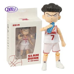 Figuras Slam Dunk Hanamichi Sakuragi Rukawa Kaede Mitsui Hisashi Miyagi Ryota Akagi Takenori Haruko Action Toy Collection Figure - Product Image 3