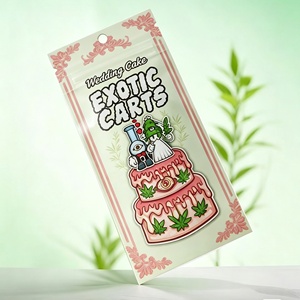 Sachet refermable à fermeture éclair trois côtés, emballage alimentaire direct usine pour biscuits, bonbons, craquelins, chips, sachet plat refermable - Product Image 3