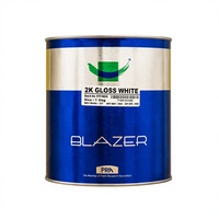 Revêtement liquide brillant 2K durable pour usage automobile 1 Usg par Blazer pour peinture et réparation de carrosserie de haute performance