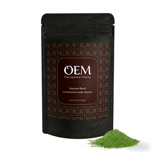 Matcha Ceremonial Premium OEM 100g - Té Verde Japonés en Polvo Fino para Latte, Repostería y Uso Culinario - Product Image 1