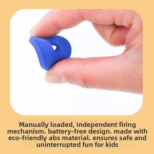 Pistola <span class=keywords><strong>a</strong></span> forma di disco volante, famosa su Internet, con proiettili morbidi in plastica, per bambini, gioco di battaglia genitore-figlio, unisex - Product Image 4